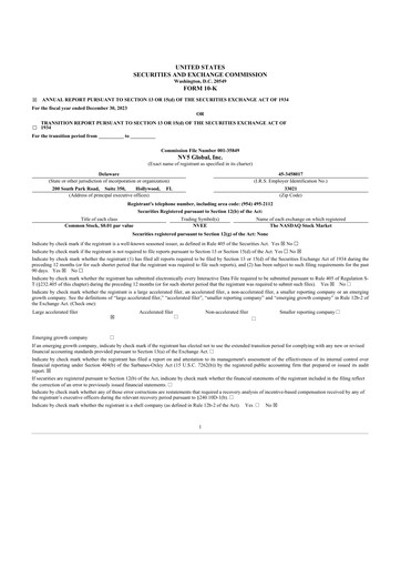 Thumbnail NV5 Global
 10-K Annual Report 2023