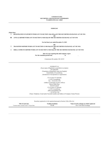 Thumbnail Globant 20-F Annual Report 2023