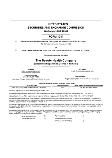 Thumbnail SkinHealth Systems 10-K Annual Report 2023