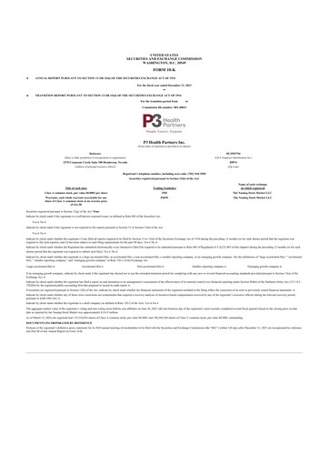 Thumbnail P3 Health Partners 10-K Annual Report 2023