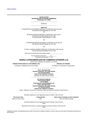Thumbnail Bladex 20-F Annual Report 2023