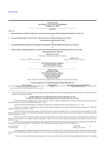 Thumbnail Gravity Co. 20-F Annual Report 2023