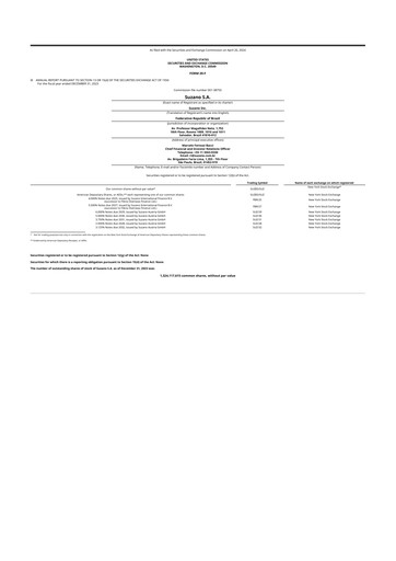 Thumbnail Suzano 20-F Annual Report 2023