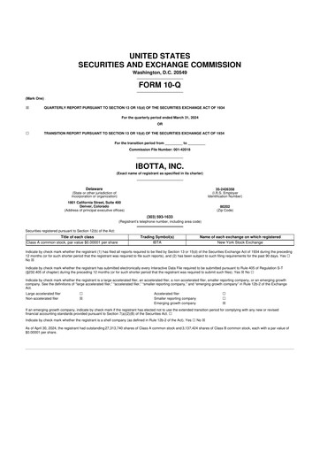 Thumbnail Ibotta 10-Q Quarterly Report FY2024 