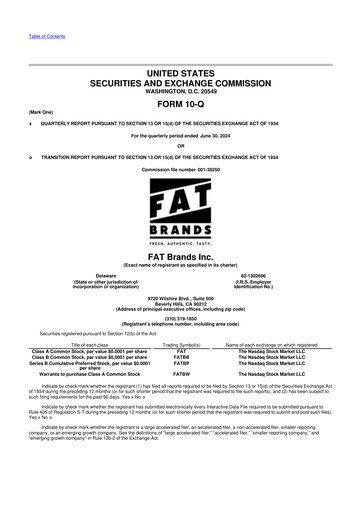 Thumbnail FAT Brands 10-Q Quarterly Report FY2024 