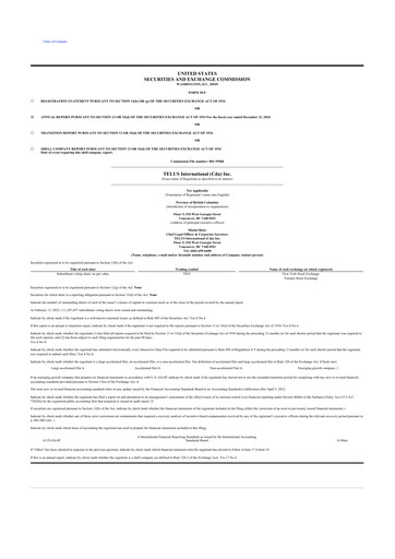 Thumbnail Telus International 20-F Annual Report 2024