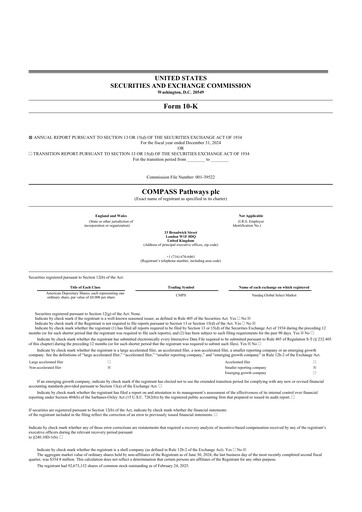 Miniature COMPASS Pathways 10-K Rapport annuel 2024