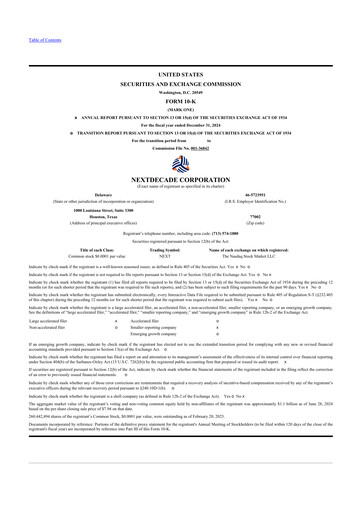 Thumbnail NextDecade Corp 10-K Annual Report 2024