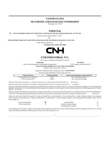 Thumbnail CNH Industrial
 10-K Annual Report 2024