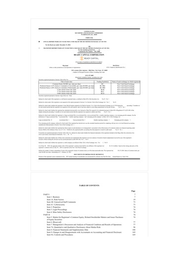 Thumbnail Ready Capital
 10-K Annual Report 2024
