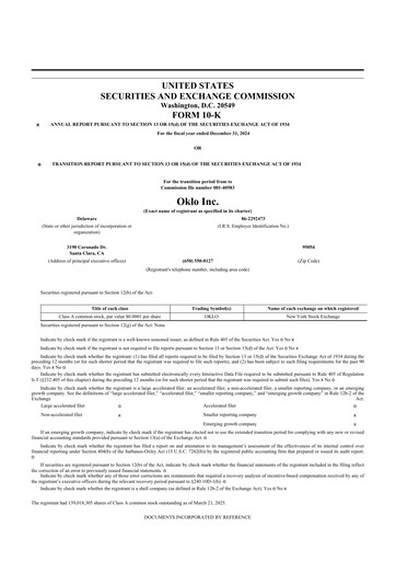 Thumbnail Oklo 10-K Annual Report 2024