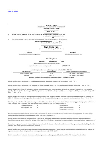Thumbnail Satellogic 10-K Annual Report 2024