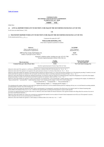 Thumbnail Williams-Sonoma 10-K Annual Report 2024