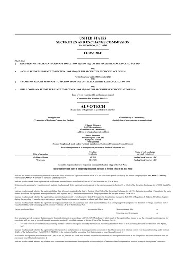 Thumbnail Alvotech 20-F Annual Report 2024