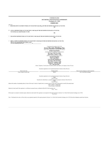 Thumbnail Arcos Dorados Holdings
 20-F Annual Report 2024