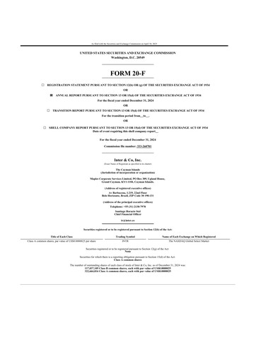 Thumbnail Inter & Co 20-F Annual Report 2024