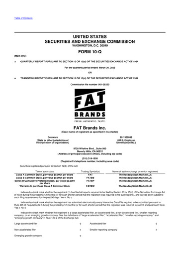 Thumbnail FAT Brands 10-Q Quarterly Report FY2025 