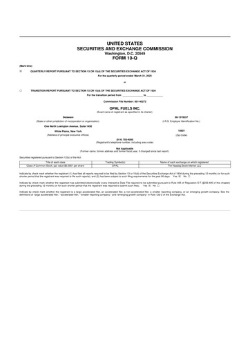 Thumbnail OPAL Fuels 10-Q Quarterly Report FY2025 