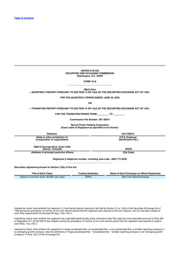 Thumbnail Spruce Power 10-Q Quarterly Report FY2025 