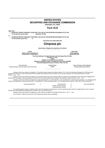 Thumbnail Cimpress 10-Q Quarterly Report FY2026 