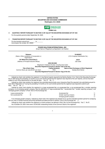 Thumbnail Power Solutions International 10-Q Quarterly Report FY2025 Q3