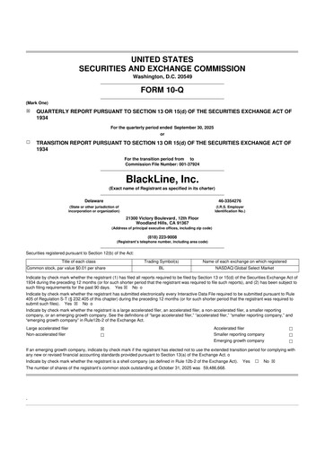Thumbnail BlackLine 10-Q Quarterly Report FY2025 