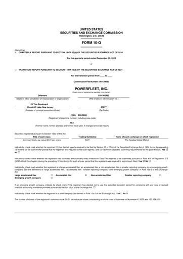 Thumbnail PowerFleet
 10-Q Quarterly Report FY2026 