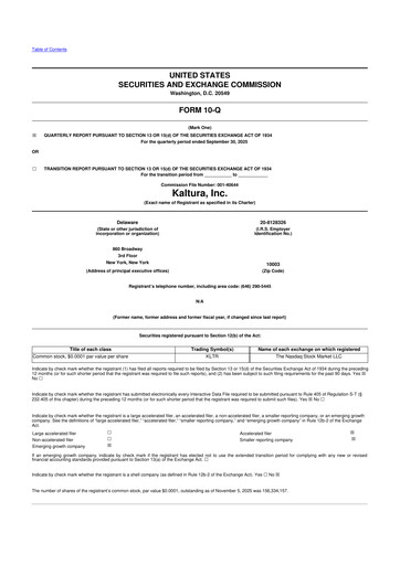 Thumbnail Kaltura 10-Q Quarterly Report FY2025 