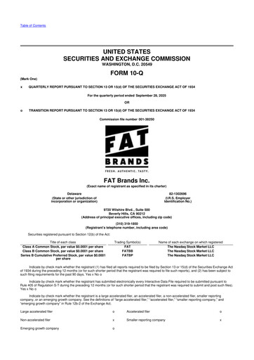 Thumbnail FAT Brands 10-Q Quarterly Report FY2025 