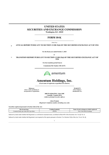 Thumbnail Amentum 10-K Annual Report 2025