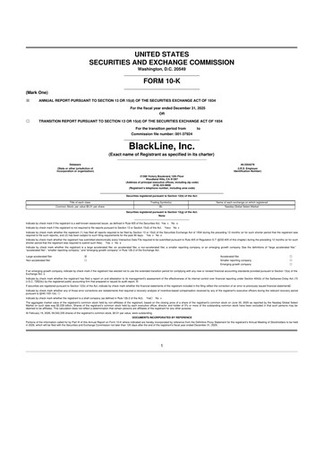 Thumbnail BlackLine 10-K Annual Report 2025