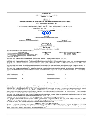 Thumbnail QXO, Inc. 10-K Annual Report 2025