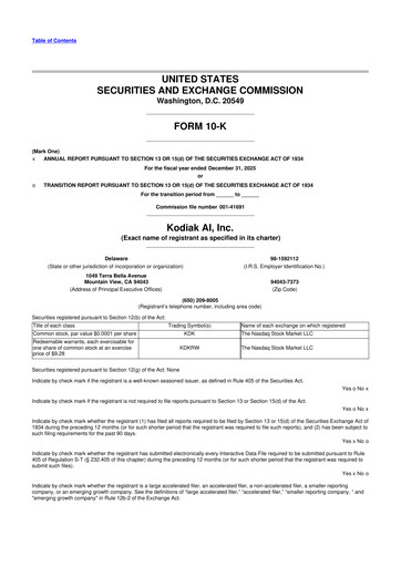 Miniature Kodiak AI 10-K Rapport annuel 2025