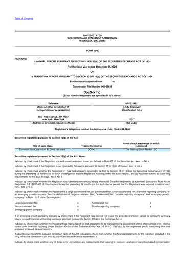 Thumbnail DocGo 10-K Annual Report 