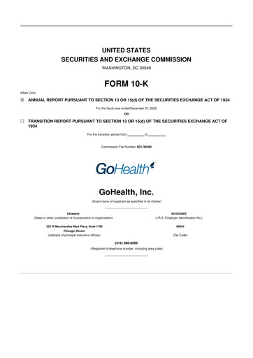 Thumbnail GoHealth 10-K Annual Report 2025
