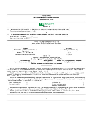 Thumbnail Power Solutions International 10-Q Quarterly Report FY2026 Q1