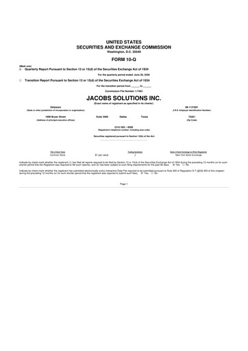 Thumbnail Jacobs Engineering 10-Q Quarterly Report FY2026 