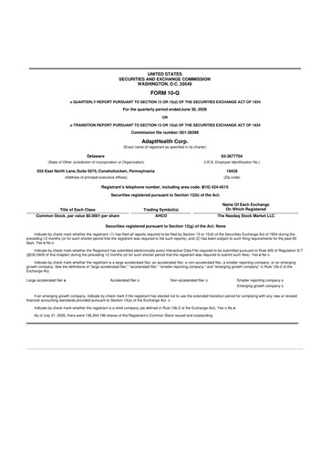 Thumbnail AdaptHealth 10-Q Quarterly Report FY2026 