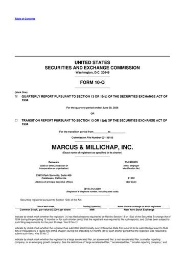 Thumbnail Marcus & Millichap 10-Q Quarterly Report FY2026 