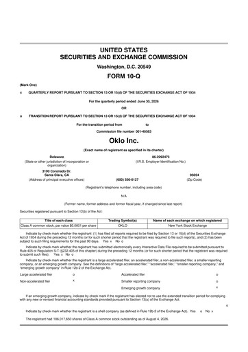 Thumbnail Oklo 10-Q Quarterly Report FY2026 