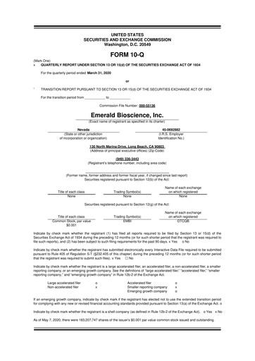 Vorschaubild Skye Bioscience 10-Q Quartalsbericht 2020 