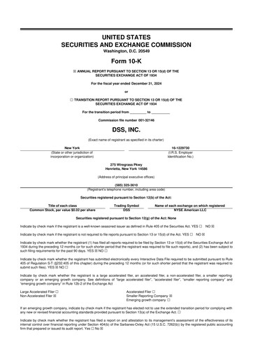Vorschaubild DSS, Inc. (Document Security Systems) 10-K Jahresbericht 2024