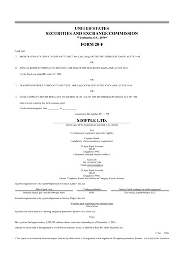 Thumbnail SIMPPLE 20-F Annual Report 2024