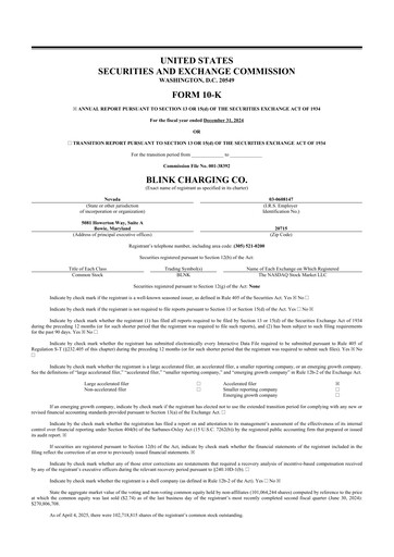 Vorschaubild Blink Charging
 10-K Jahresbericht 2024