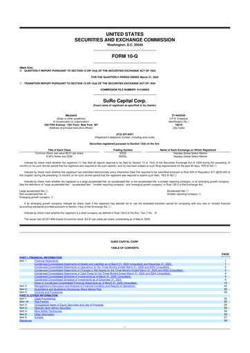 Thumbnail SuRo Capital 10-Q Quarterly Report FY2025 