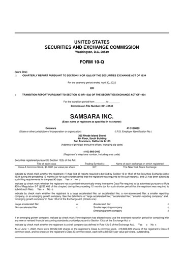 Thumbnail Samsara 10-Q Quarterly Report FY2023 