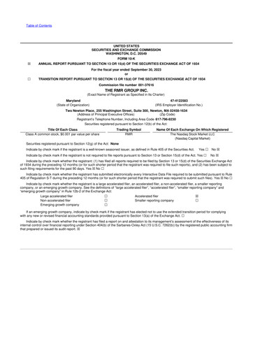 Thumbnail The RMR Group
 10-K Annual Report 2023