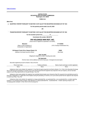 Thumbnail Modiv Industrial 10-Q Quarterly Report FY2020 