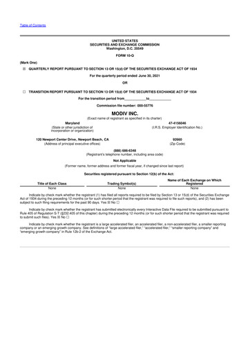 Thumbnail Modiv Industrial 10-Q Quarterly Report FY2021 