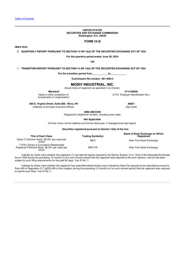 Thumbnail Modiv Industrial 10-Q Quarterly Report FY2024 